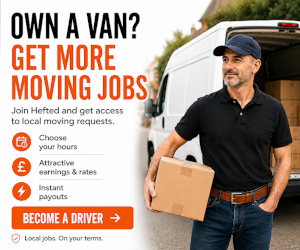Heften Man with Van Jobs